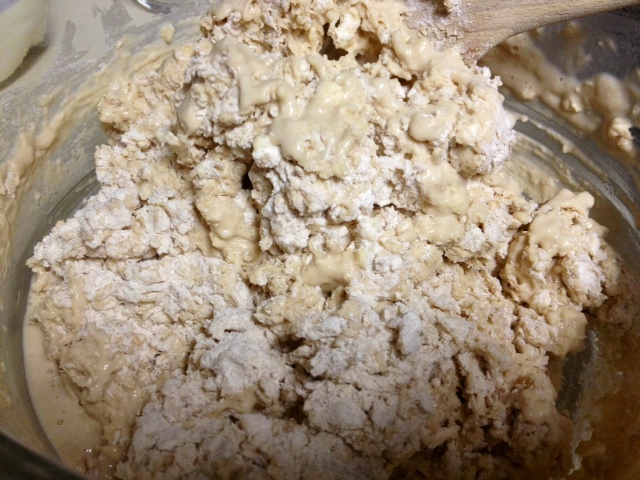 whole wheat biscuits dough
