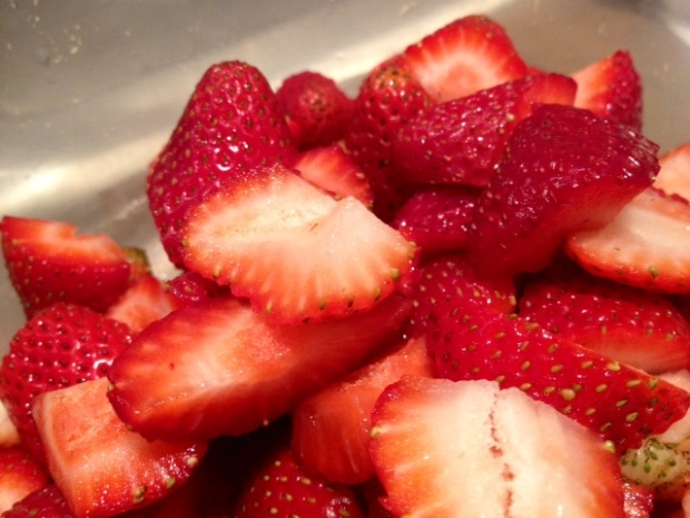 brown sugar oat strawberry shortcake strawberries