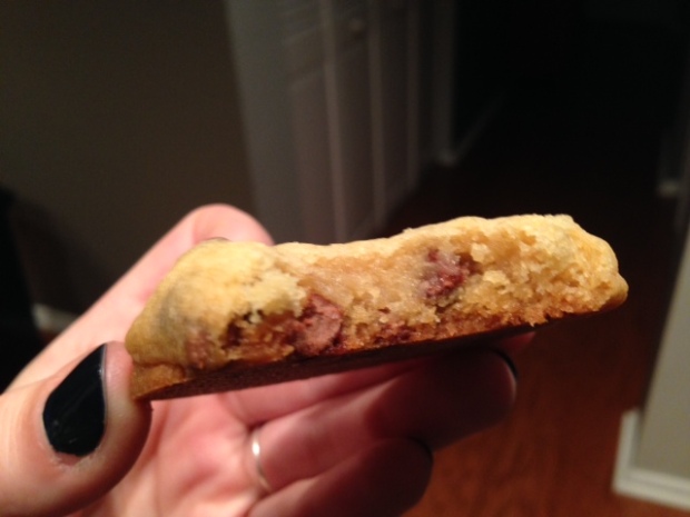 Soft Chewy Chocolate Chip Cookie bite