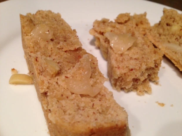 Unleaved Almond Bread with Honey