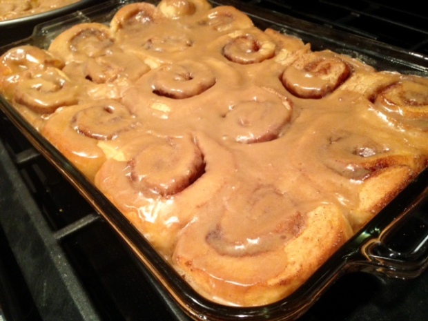 Cinnamon Rolls with Maple Frosting 2