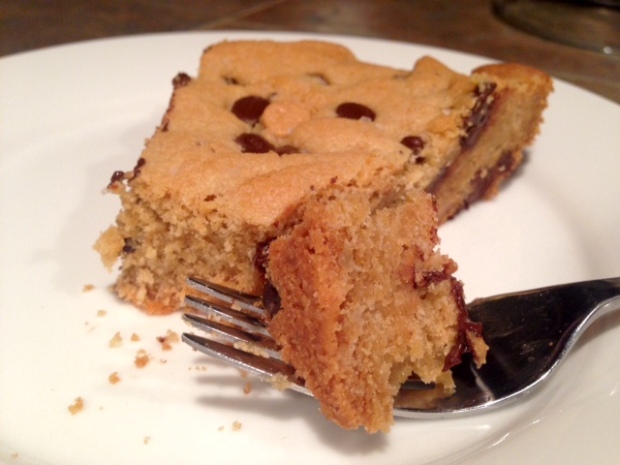 Giant Chocolate Peanut Butter Chip Skillet Cookie