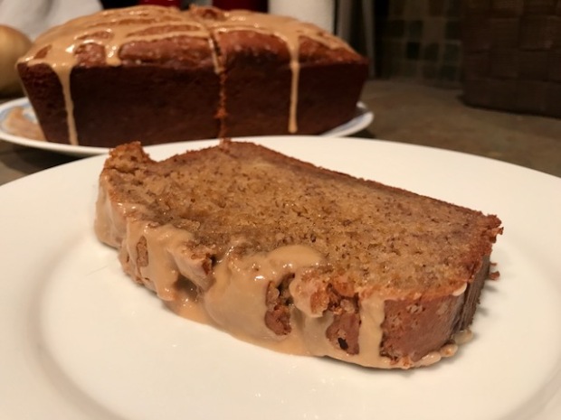 Banana Bread with Espresso Glaze | finding time for cooking